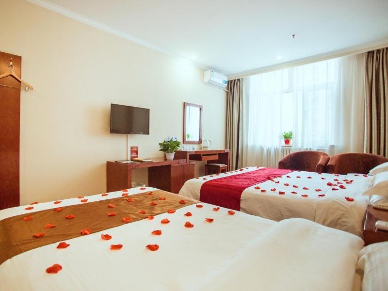 GreenTree Inn HeBei ZhangJiaKou ZhangBei Caoyuantian Rd ZhangKu Avenue Express Hotel Exterior foto